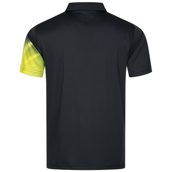 donic-shirt-flame-black-yellow-rear